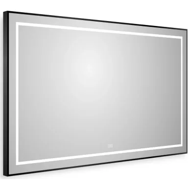 Зеркало BelBagno Kraft (SPC-KRAFT-1200-800-LED-TCH-WARM-NERO) с подсветкой, 80x120 см, черный 1