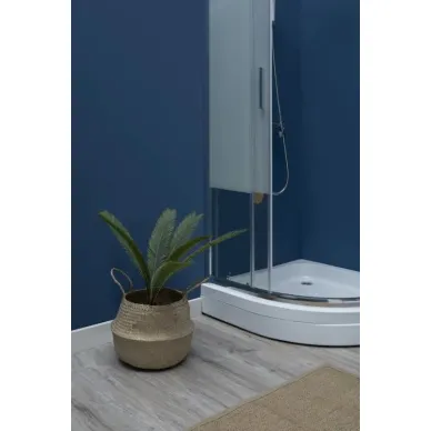 Душевой уголок Aquanet Practic AE10-Q-90x90U-CP 130x90 профиль хром/стекло прозрачное с шелкографией 6