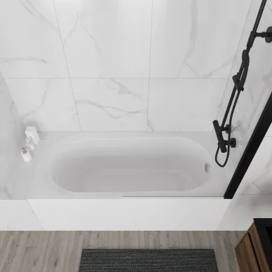 Акриловая ванна Vincea VBT-2B150-LG 150х70 см, с ножками, белая 6