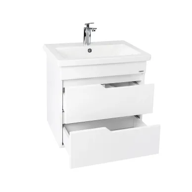 Тумба для ванной VIANT КУБА MODUO 60 VKUB60CO-T2YP белая 2