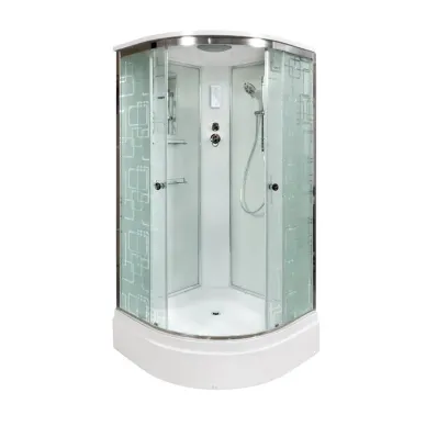 Душевая кабина DTO EM EM2790EL 90x90x220 см, с электрикой 1