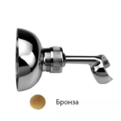 Держатель ручного душа Cezares Articoli Vari (CZR-SOC-02) бронза 0