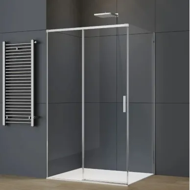 Душевой уголок Vincea Soft 2 VSR-3SO28012CL 120x80х200 см, профиль хром/стекло прозрачное 0