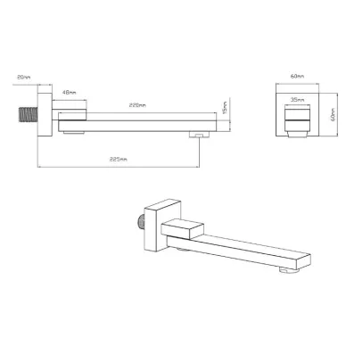 Душевая система Vincea Inspire VSFW-432TI1GM встраиваемая термостатическая, трехрежимный, вороненая сталь 9