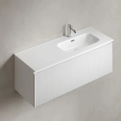 Тумба для ванной Sancos Snob R 1.0 SNR1.0120RW правая, 120см, bianco 5