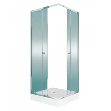 Душевой уголок Teymi Lina T00601 80x80, с поддоном, хром/стекло прозрачное 8