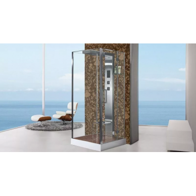 Душевая кабина Acquazzone Nikita 90SW (90х90) с паром 6