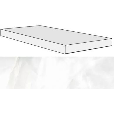 739940 ALABASTRI Madreperla Ang.Gradino DX/SX 33x120x3 0