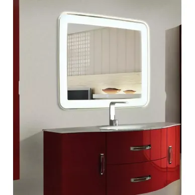 Зеркало Art&Max Latina (AM-Lat-750-800-DS-F) (75x80 см) с LED подсветкой 0