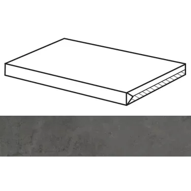 Evolution Anthracite Striato Peldano Solid-60 29.75x59.55 0