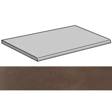 Microcement Brown Lappato Peldano-120 29.67x119.3 0