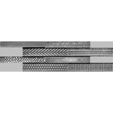 Nanoevolution Silver Mosaico sin fin 9.9x29.75 0