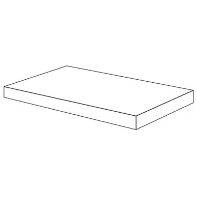 62499 Angolo Dx Gradino C.Retta Noce 33x60 0