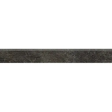 Sybarum 7.0 Black Scavato Rodapie-60 7.3x59.55 0
