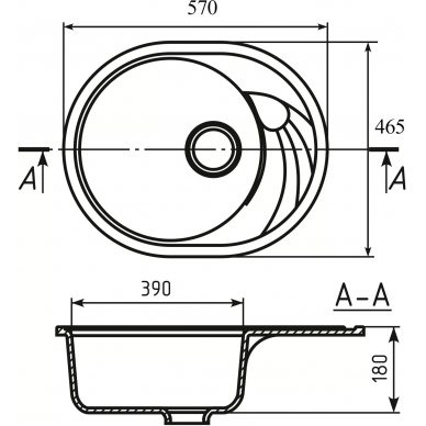 Мойка кухонная Mixline ML-GM17	(525121) терракотовая 5