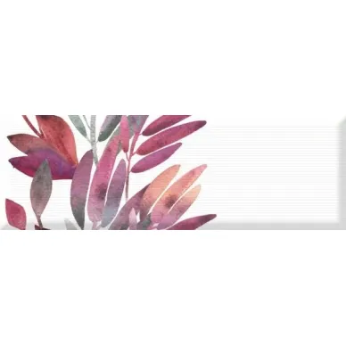 Aure Decor Savage Flowers 01 Berenjena 15x45 0