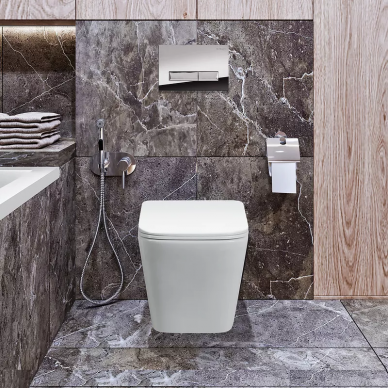 Унитаз подвесной BelBagno Due (BB3103CHR/SC) с сиденьем микролифт 5
