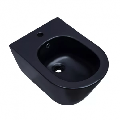 Подвесное биде Aquanet Lake-B2 (00316464) чёрное матовое 4