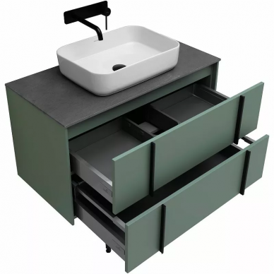Тумба для ванной Allen Brau Reality 90 (1.32006.CGM) олива матовый 8