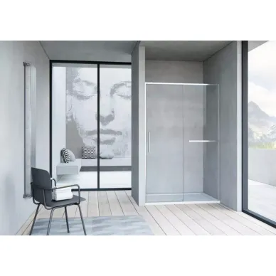 Душевая дверь Vincea Slim Soft (VDS-1SS150CL) 150x200 см, профиль хром/стекло прозрачное 7
