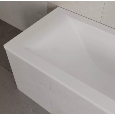 Ванна из литьевого мрамора Delice Diapason (DLR330017) 1650х700 5