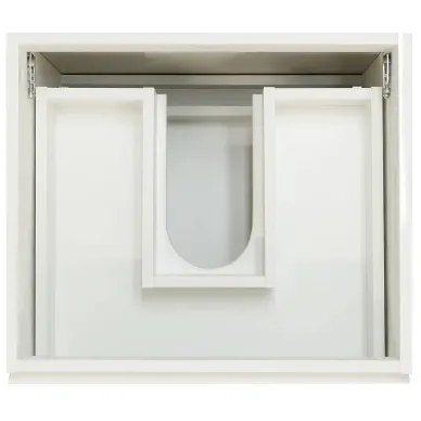 Тумба с раковиной Эстет Dallas Luxe 105 L (ФР-00009671) (левая) подвесная, 2 ящика, белая 5