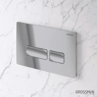 Инсталляция для подвесного унитаза Grossman 900.K31.01.000+клавиша 700.K31.03.100.100+унитаз GR-4411S 13