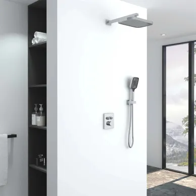 Душевая система Vincea Inspire VSFW-321MT1CH встраиваемая с термостатом, хром 5