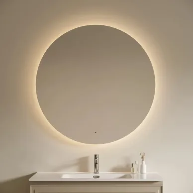 Зеркало Sancos Square 2.0 SF2.1000 100 см, с LED подсветкой 5