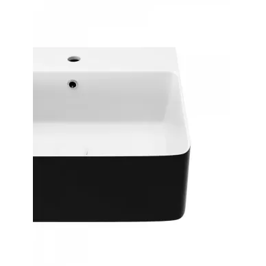 Раковина накладная Teymi Helmi Duo T50271 47x42, чёрно-белая 8