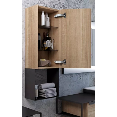 Шкаф подвесной Cezares Qubo 35 (Rovere Bruges) 2