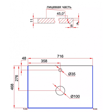 Комплект мебели для ванной Belbagno SET-KRAFT 70 (SET-KRAFT-700-RNN-CDEC-BB344-LOY) Rovere Nebrasca Nature 1