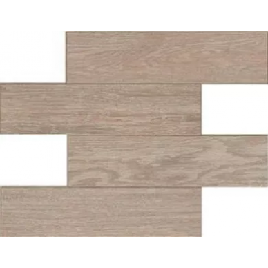 738022 Selection Cream Oak Modulo Listello 7.5x30 30x30 0