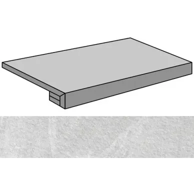 Materia White Flame Gradone Rec-90 44.63x89.46 0