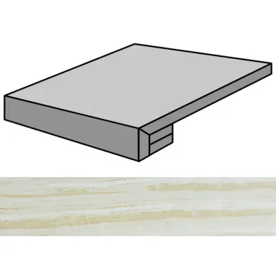 Nanoessence Beige Lappato Gradone Rec-90 89.46x89.46 0