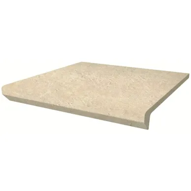 Scandiano Beige Ступень простая с капиносом структурная 30х33 0