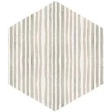 TEX IVORY PATTERN HEXAGON NAT 25x29 0