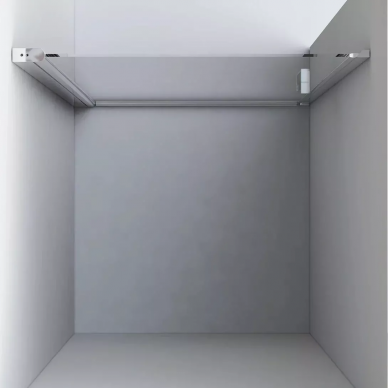 Душевая дверь Vincea Orta (VPP-1O800CH-L) 80х190 см, хром, стекло шиншилла, левая 6