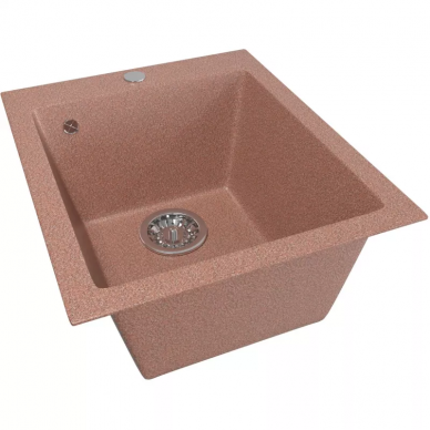 Мойка кухонная Mixline ML-GM14	(525097)	терракот 6
