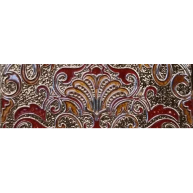 Decor Damasco Granate 10X30 0