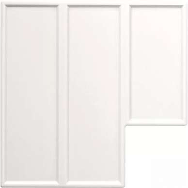 18258 ONZA 3 WHITE 24X24 0