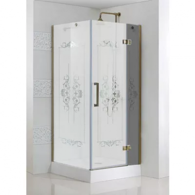 Боковая стенка Cezares Magic Royal Palace (MAGIC-40-FIX-ROYAL PALACE-CP-Br-R) 40х195 см, бронза 0