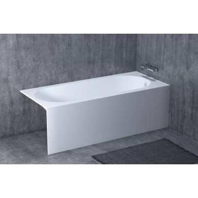 Ванна из литого мрамора Salini Ornella Kit (102411MRF) (170x75 см) (S-Sense) полностью по RAL матовая 7