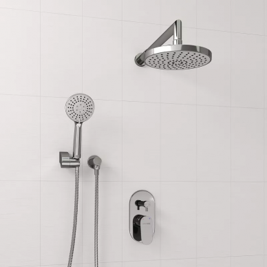 Душевая система Wasserkraft Donau (A14229) хром 14