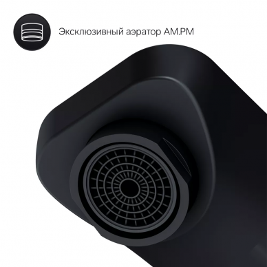 Смеситель для раковины AM.PM X-Joy (F85A72622) черный матовый (скрытого монтажа) 7