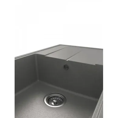 Мойка для кухни T120118 74х48 серая матовая Teymi Hanna Smart 11