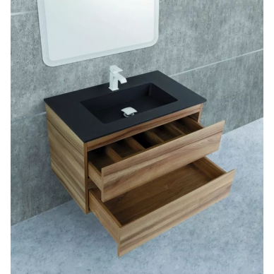 Раковина BelBagno Integra (ENCIMERA.INTEGRA_SF_SLATE_100_NEGRO) (100 см) 3