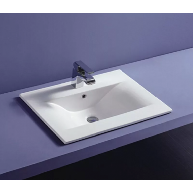 Раковина встраиваемая CeramaLux N (JY-807-80) (81 см) 2