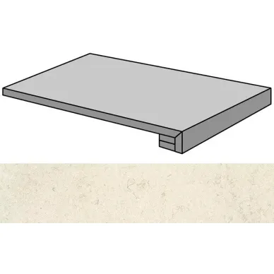 Limestone Millenium Marfil Lappato Gradone Rec-30 29.75x59.55 0