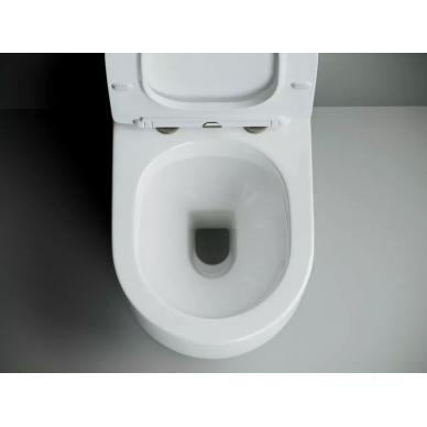 Чаша для напольного унитаза Ceramicanova Metropol (CN4001-B) с сиденьем микролифт 5